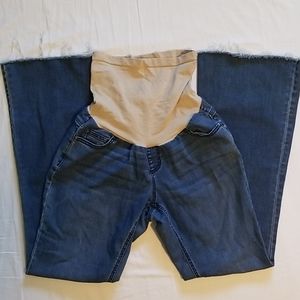 Jessica Simpson Flare Leg Maternity Jeans